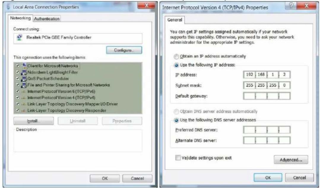 LEVELONE GEP1051 - Haga doble clic en Protocolo de Internet 4 (TCP/IPv4); - 1
