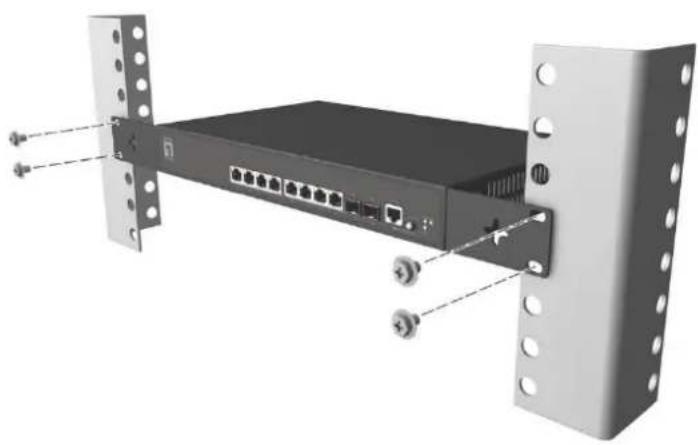 LEVELONE GEP1051 - ■ Installazione su rack - 1