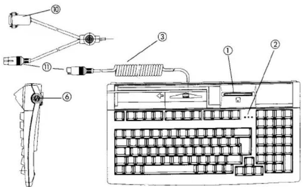 Cherry G817002 - Accessoires en option - 5