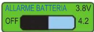 Lucky FF718LICW - Allarme batteria - 1