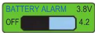 Lucky FF718LICW - Battery alarm - 1