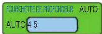 Lucky FF718LICW - Fourchette de profondeur - 1