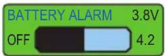 Lucky FF718LICW - Alarma de batería - 1