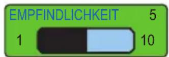 Lucky FF718LICW - Empfindlichkeit - 1