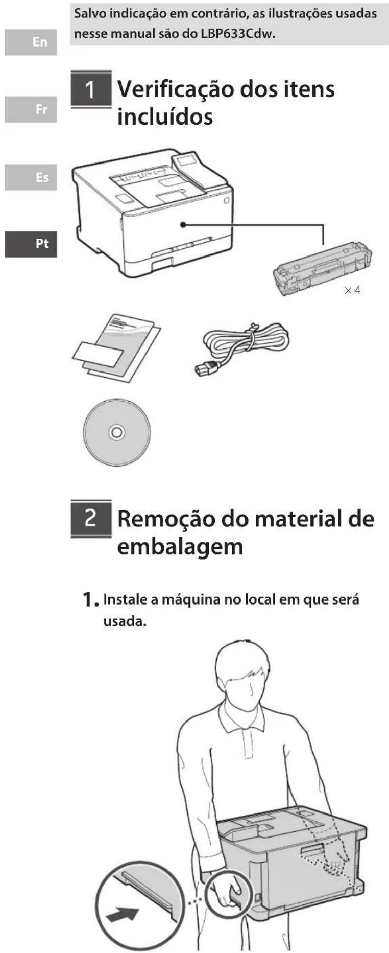 CANON imageCLASS LBP632Cdw - Guia de configuração (este documento) - 3