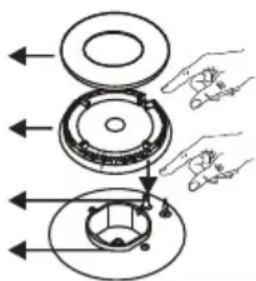 CONTINENTAL EDISON CECTG4VB1 - CONTROLES DE LA ENCIMERA Quemador de encimera - 3