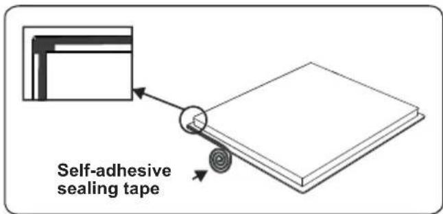 CONTINENTAL EDISON CECTG4VB1 - Installation of the Hob - 5