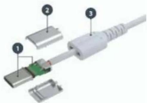 StarTech.com RUSB2CC1MW - Caractéristiques principales du connecteur - 1