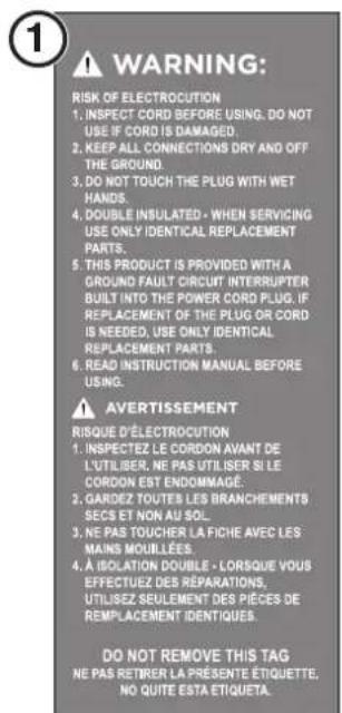 WESTINGHOUSE ePX3500 - ⑦ ADVERTENCIA - 1