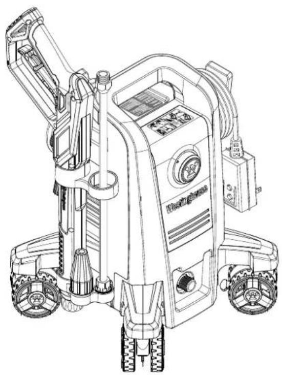 WESTINGHOUSE ePX3500 - CONNECTING THE LANCE TO THE SPRAY GUN - 3