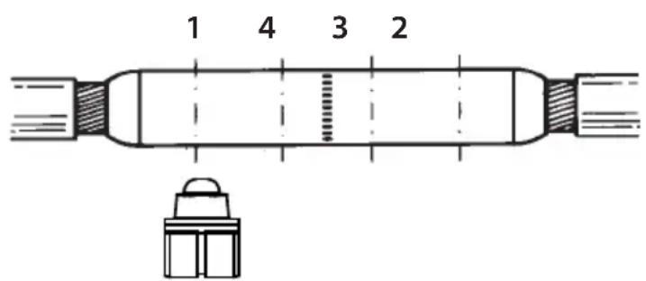 Cembre RHU131C - 5.2) Verpressen des Leiters - 2