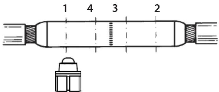 Cembre RHU131C - 5.2) Realización de las conexiones - 2