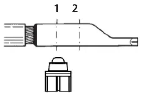 Cembre RHU131C - 5.2) Verpressen des Leiters - 1