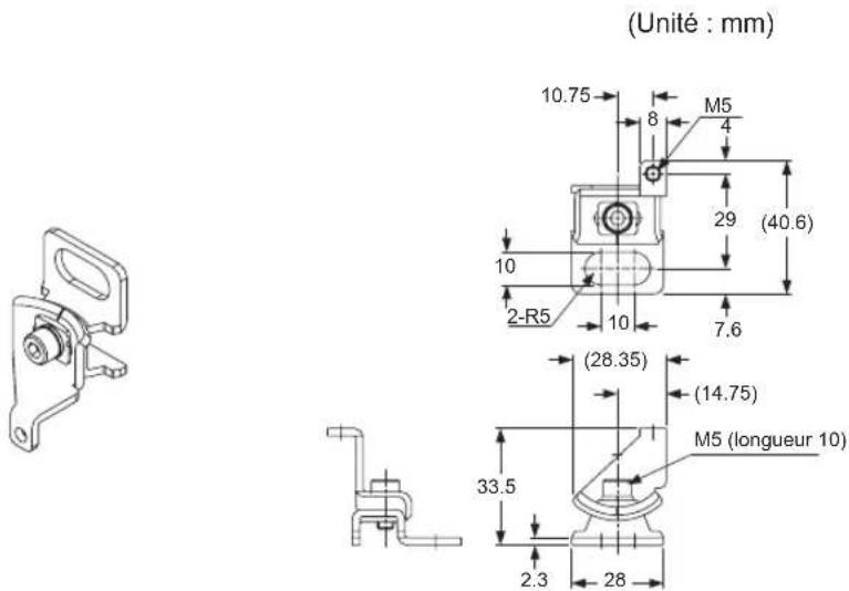 PANASONIC SF4B - Étrier de montage latéral (MS-SFB-8-T) - 1