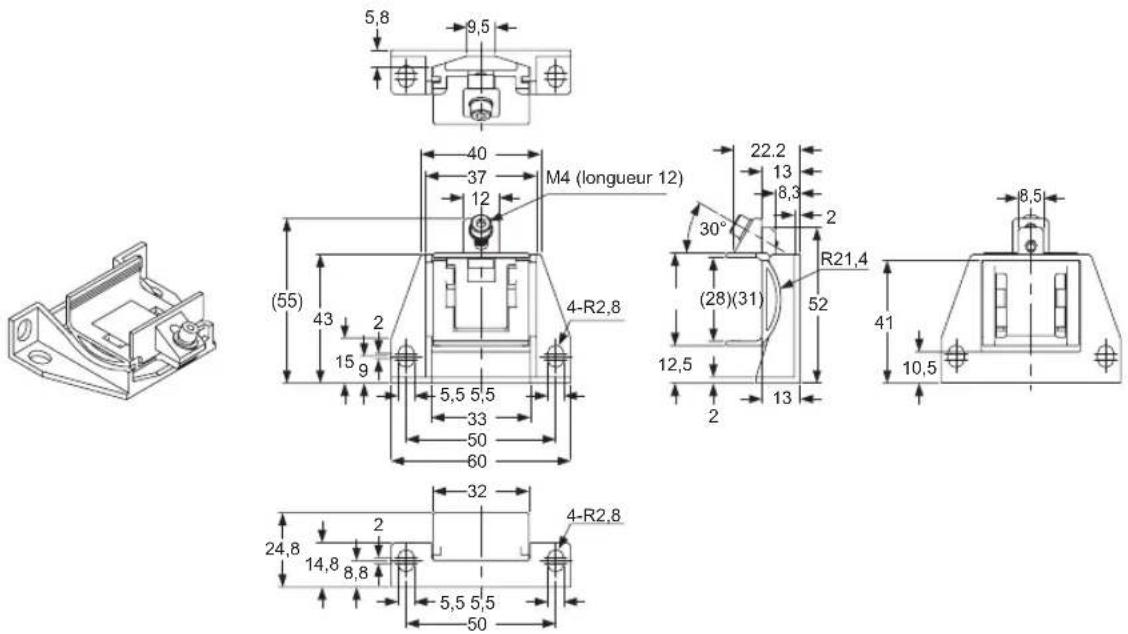 PANASONIC SF4B - Étrier de support intermédiaire (MS-SFB-2) - 1