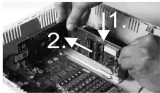 Auerswald COMpact 4000 - Inserting a Module - 1