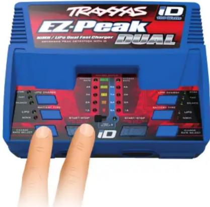 Traxxas EZPeak Dual - Entrer en mode avancé - 1