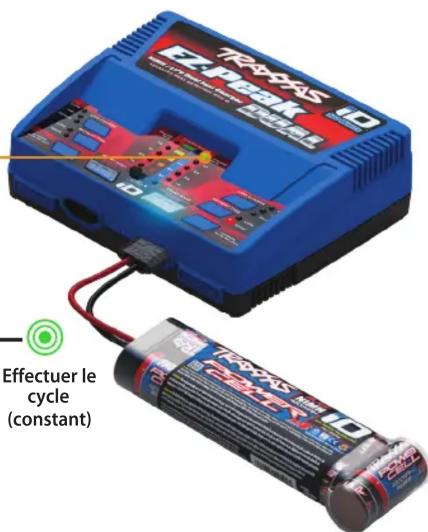 Traxxas EZPeak Dual - Effectuer le cycle de charge - 2