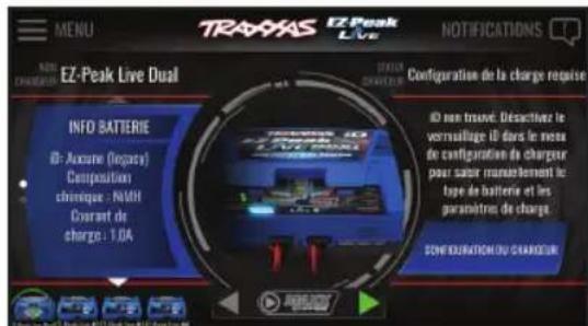 Traxxas EZPeak Live Dual - Verrouillage de sécurité fonctionnant uniquement avec un identifiant (id) - 7