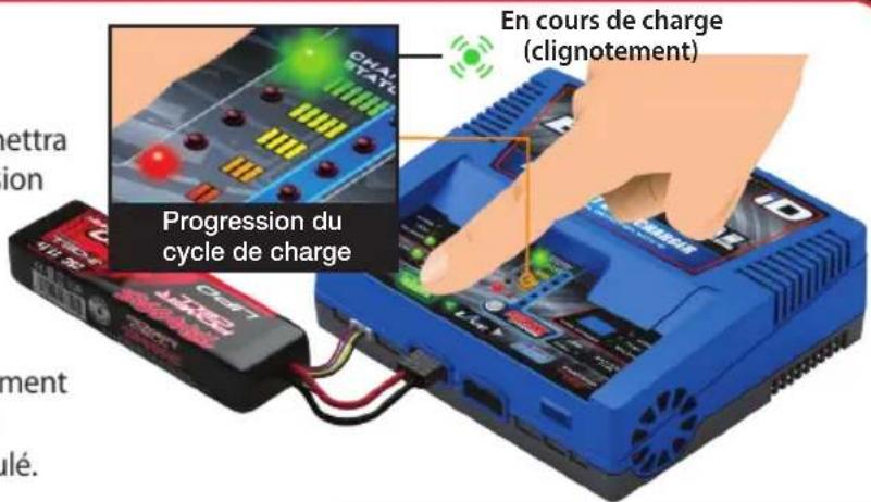 Traxxas EZPeak Live Dual - Effectuer le cycle de charge - 1