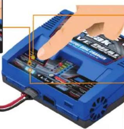 Traxxas EZPeak Live Dual - Charger les piles lipo avec identifiant (id) de traxxas - 4