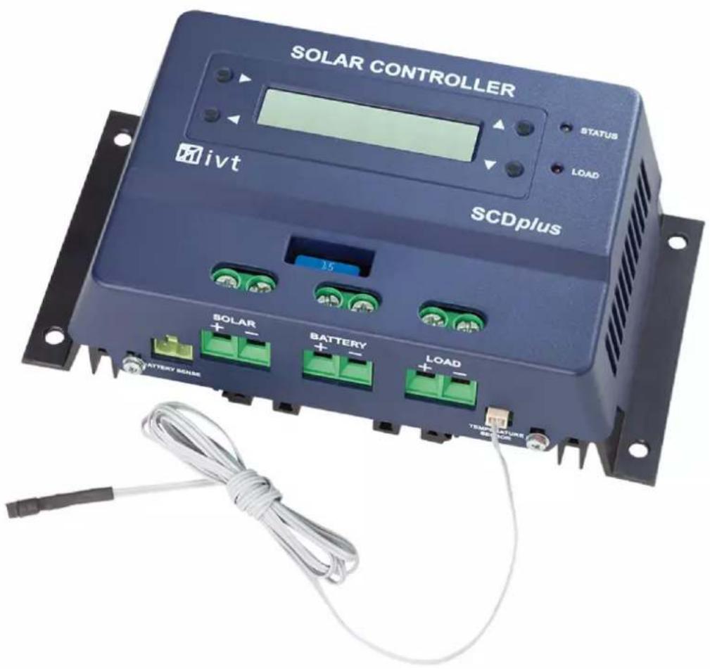 IVT SCDplus 15A - Solar Controller SCplus/SCDplus - 1