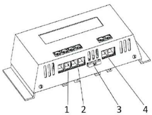 IVT MPPTplus+ 30A - Anschluss- und Anzeigeelemente - 1