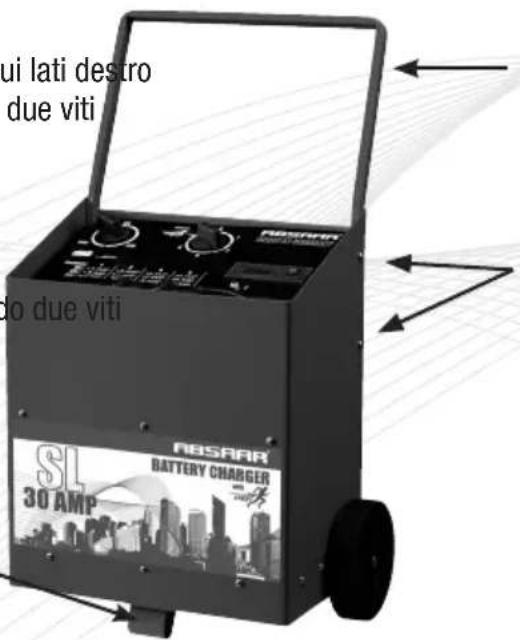 Absaar ABSLS 60 - montAggio dEIIA mAnigliA, dEI SUPPorto E dEIIE rUotE - 1