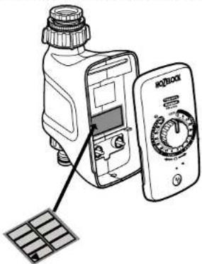 HOZELOCK Select Controller 2220 - PROGRAMVALSDEKAL - 1