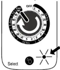 HOZELOCK Select Controller 2220 - MANUAALITOIMINTO PÄÄLLÄ - 1