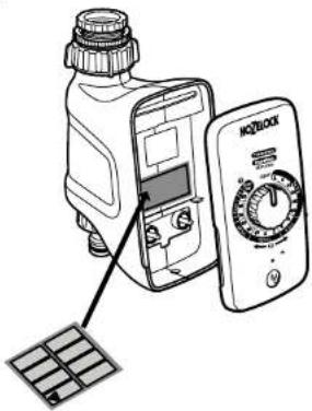 HOZELOCK Select Controller 2220 - PROGRAMMASELECTIESTICKER - 1