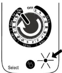 HOZELOCK Select Controller 2220 - SÄTTA PÅ MANUELLT - 1