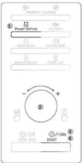 SAMSUNG MS28B303TAK - Remarque - 1