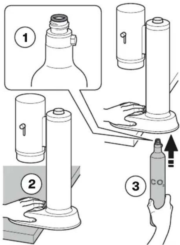 AARKE Carbonator 3 - Tiivisteen vaihtaminen - 1