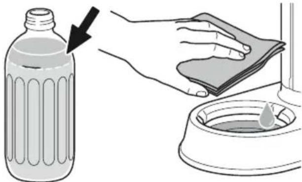 AARKE Carbonator 3 - Eau dans le bac de déversement - 1