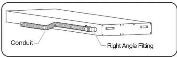 Conduit Right Angle Fitting