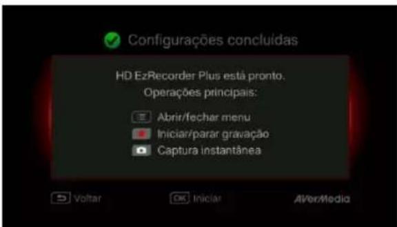 AVERMEDIA Live Gamer Extreme 2 GC551 - Finalizando a configuração - 1