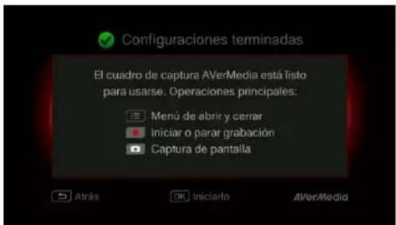 AVERMEDIA Live Gamer Extreme 2 GC551 - Finalización del asistente de instalación - 1