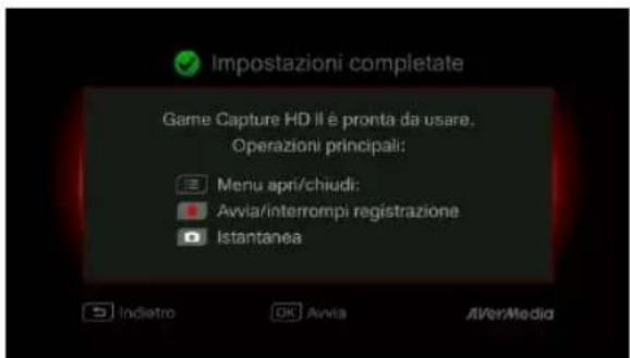 AVERMEDIA Live Gamer Extreme 2 GC551 - Termine dell'installazione guidata - 1