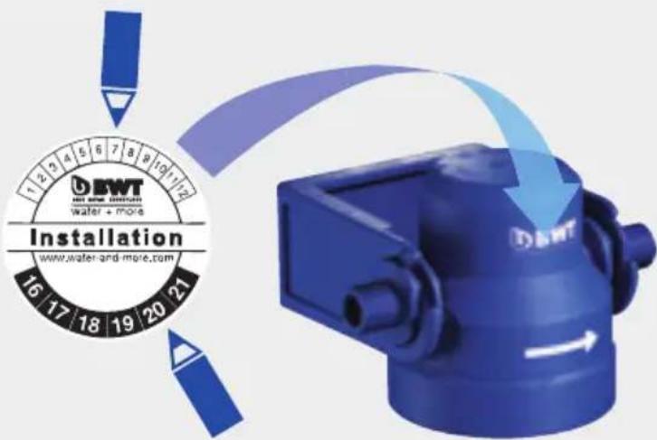 BLANCO EvolS Pro - Changing the fi lter head - 5