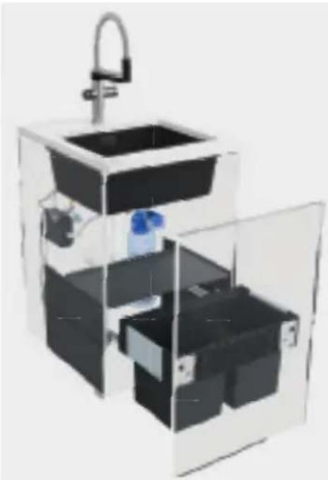 BLANCO EvolS Pro - Changing the fi lter head - 1