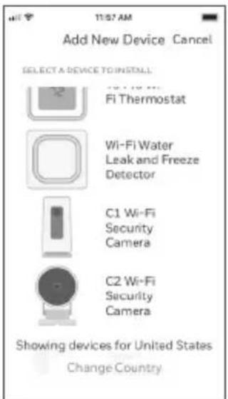 HONEYWELL RCHC4400WF1004 - Lancement de l'application Honeywell Home - 3