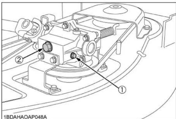 KUBOTA GR2020G - Avertissement - 1