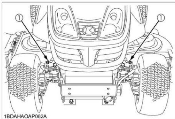 KUBOTA GR2020G - Avertissement - 2