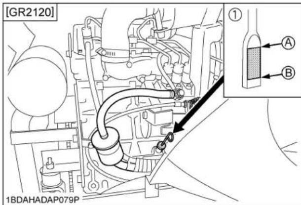 KUBOTA GR2020G - Avertissement - 3