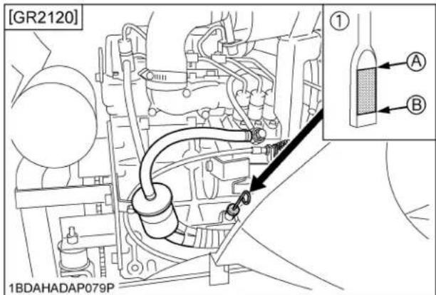 KUBOTA GR2020G - Avertissement - 3