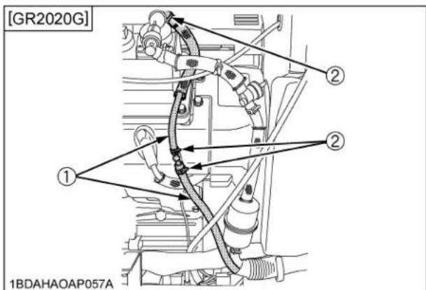 KUBOTA GR2020G - Important : - 2