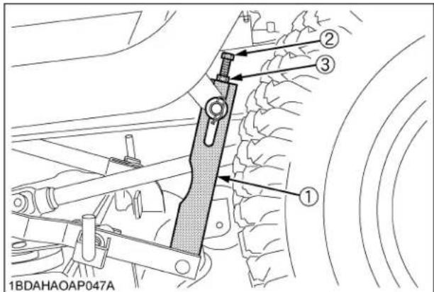 KUBOTA GR2020G - Avertissement - 2