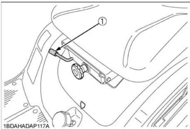 KUBOTA GR2020G - Avertissement - 1