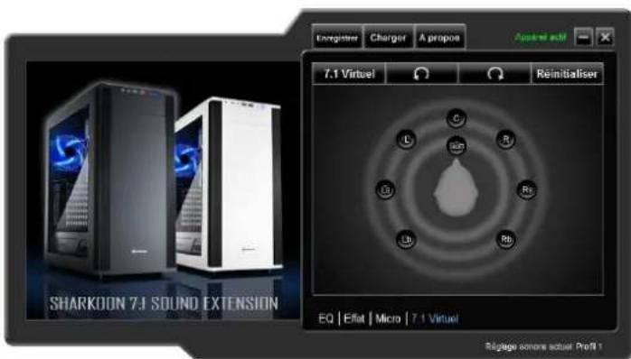 Sharkoon M25 - G 7.1 virtuel - 1